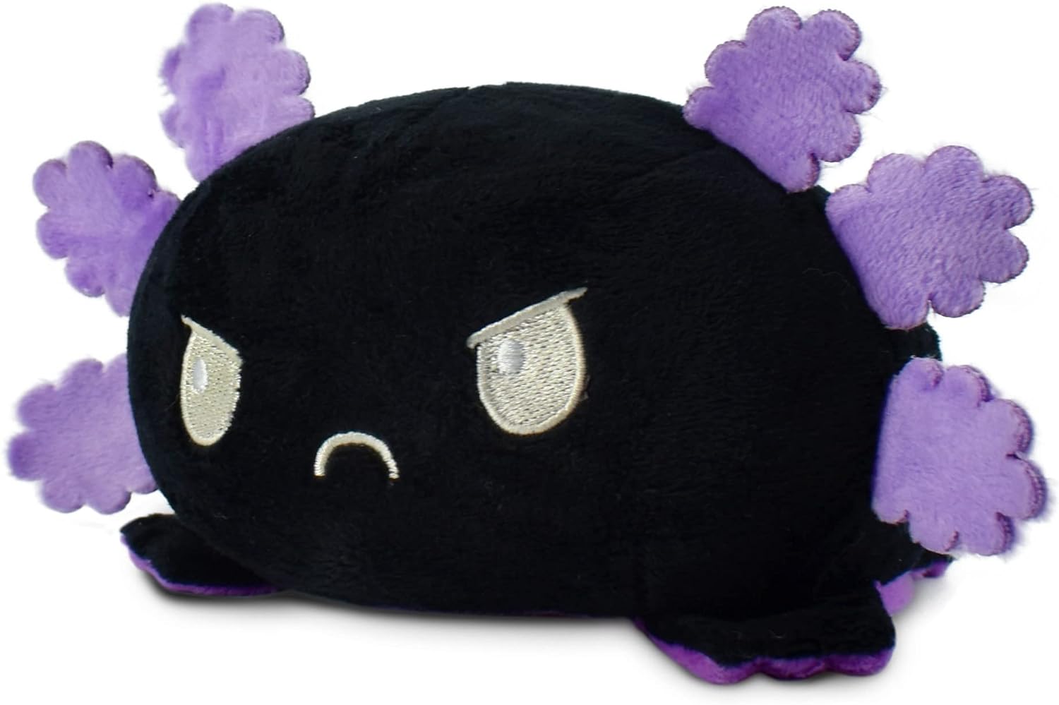TT: Reversible Axolotl Mini Plush: Purple & Black