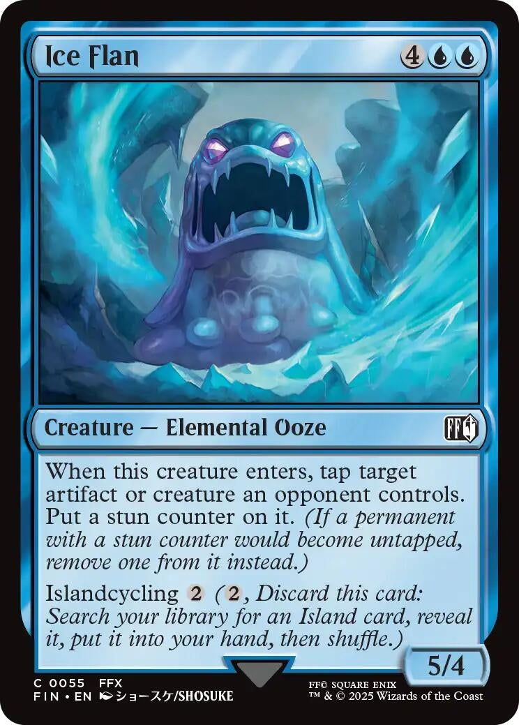 Image for Ice Flan (FINAL FANTASY) (55) - Magic: The Gathering