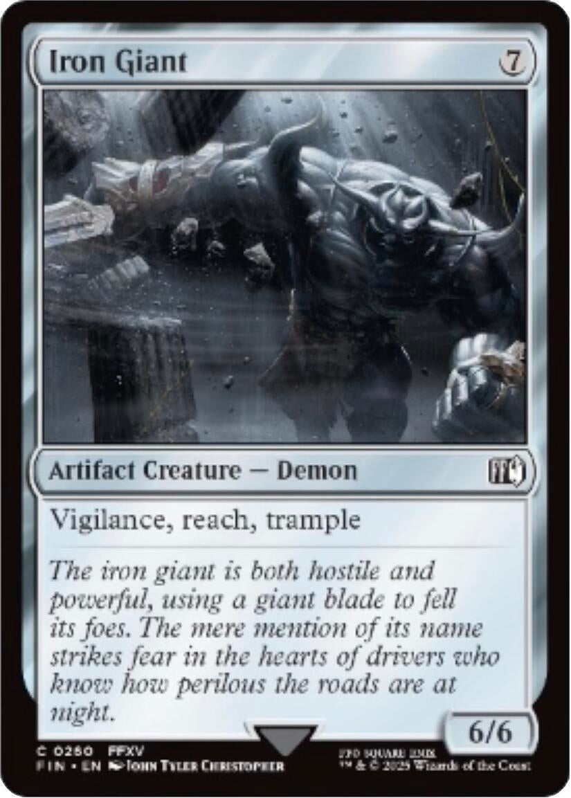 Image for Iron Giant (FINAL FANTASY) (260) - Magic: The Gathering