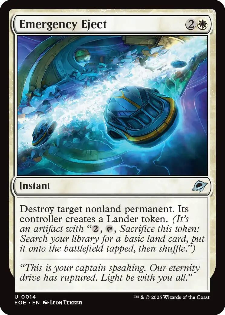 Image for Emergency Eject (Edge of Eternities) (14) - Magic: The Gathering