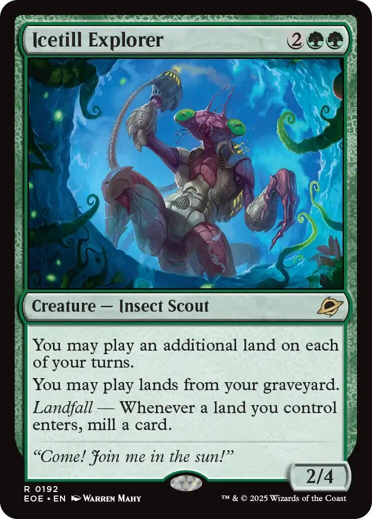 Image for Icetill Explorer (Edge of Eternities) (192) - Magic: The Gathering
