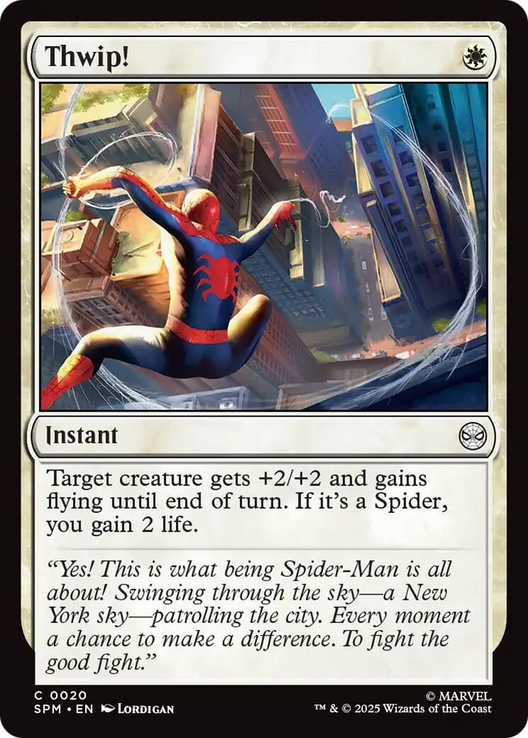 Image for Thwip! (Marvel's Spider-Man) (20) - Magic: The Gathering