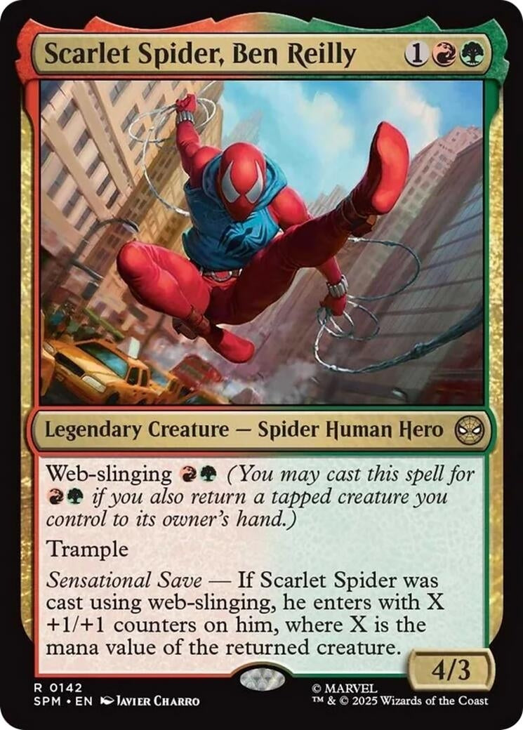 Image for Scarlet Spider, Ben Reilly (Marvel's Spider-Man) (142) - Magic: The Gathering