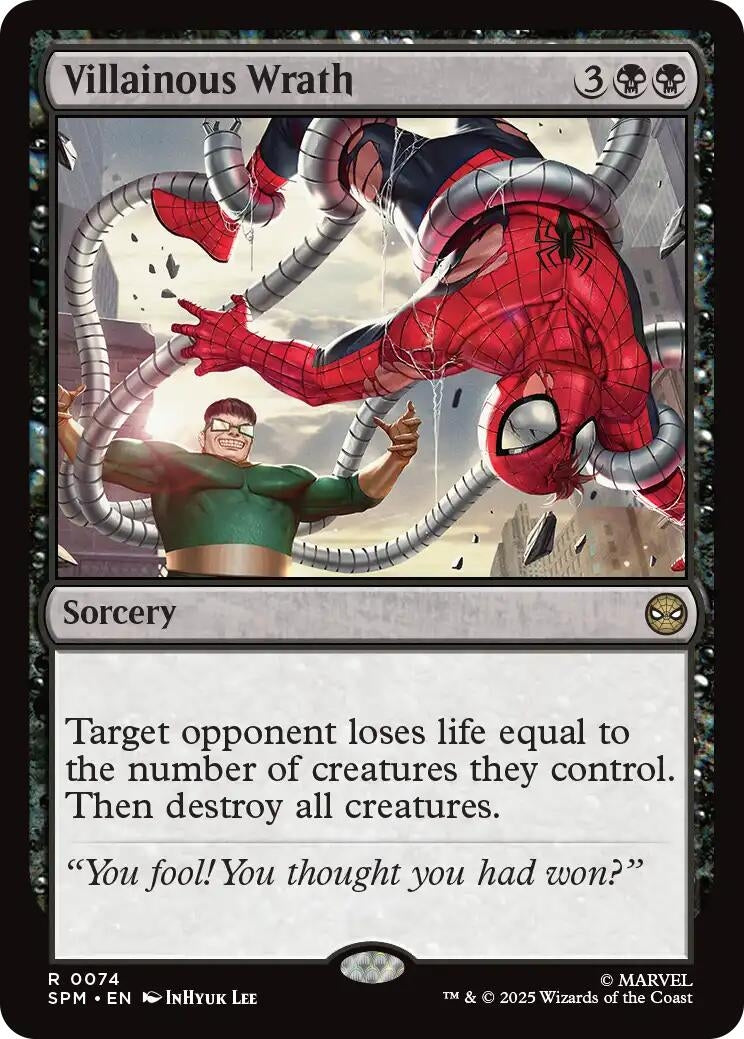 Image for Villainous Wrath (Marvel's Spider-Man) (74) - Magic: The Gathering
