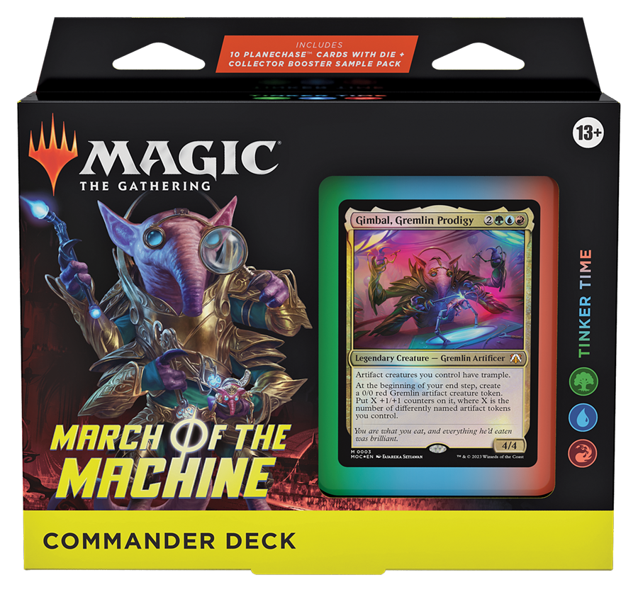 Magic The Gathering Wilds of Eldraine Commander Deck - Virtue and Valor  (100-Card Deck, 2-Card Collector Booster Sample Pack + Accessories)