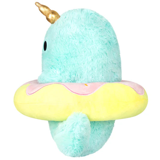 Plush: Squishable: Mini: Sparkles the Narwhal in Donut