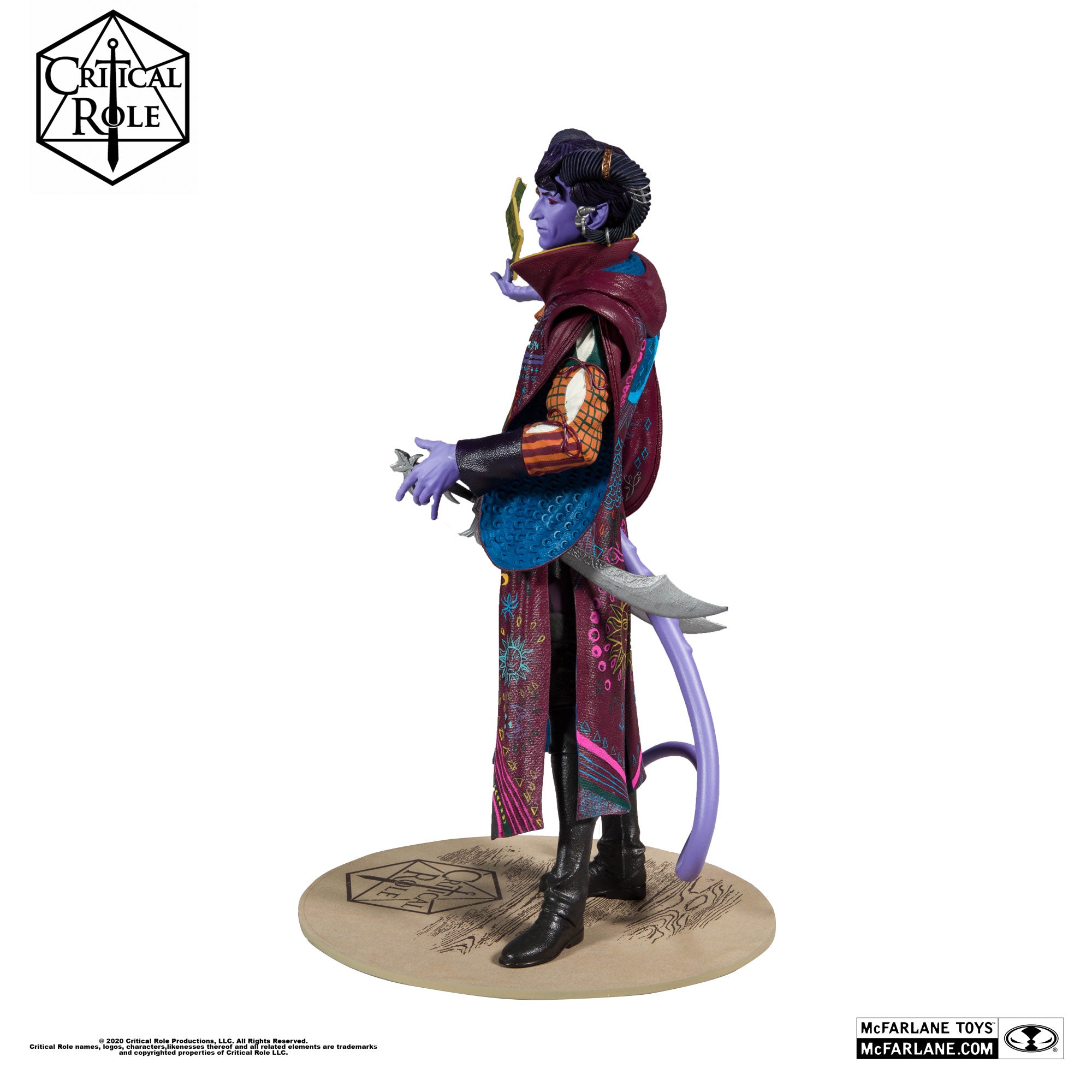 The Mighty Nein’s Mollymauk Tealeaf 12″ Figure By Mcfarlane Toys (Limited Edition)