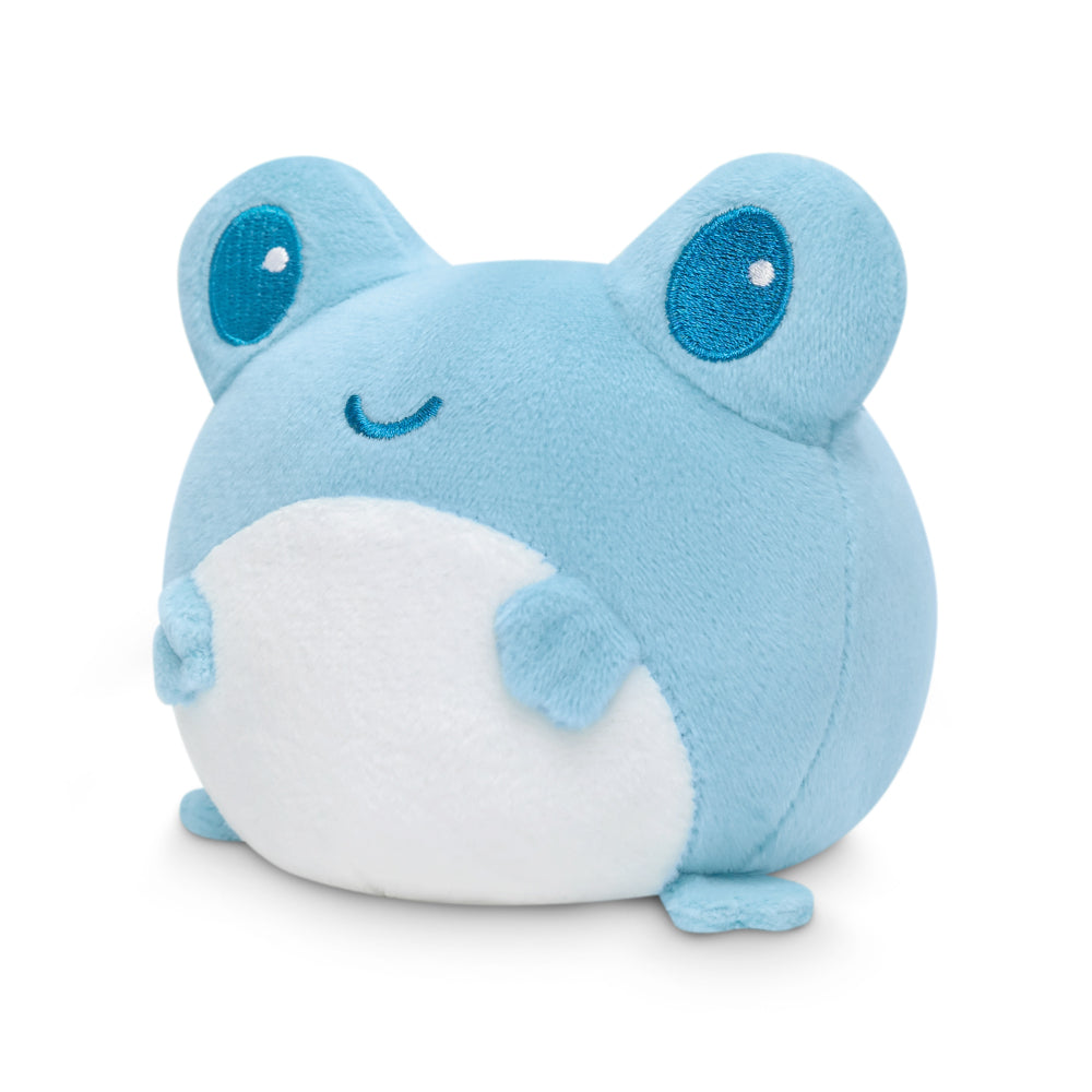 TT: Plushie Tote Bags: Blue Frog / Transgender Pride