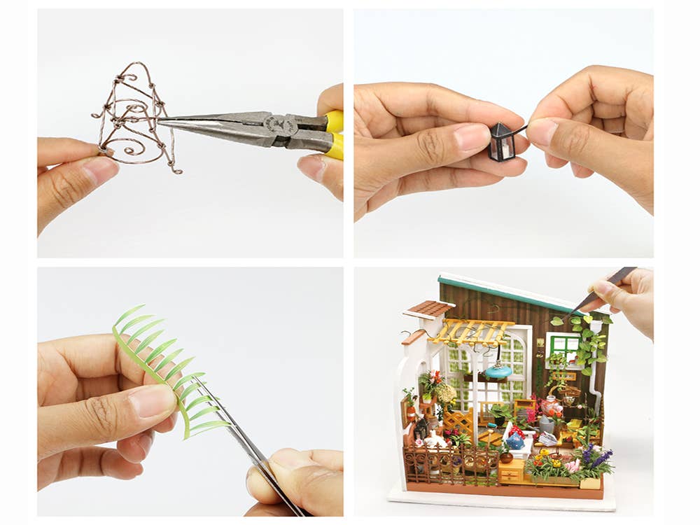 Rolife - Miller's Garden DG108 DIY Garden Yard Miniature Kit