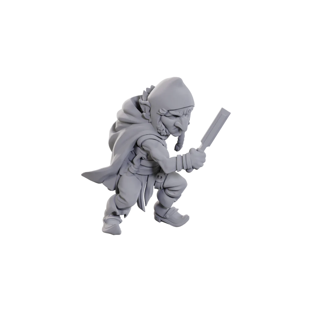 Wizkids: Critical Role: Unpainted Minis: Chetney Pock O'Pea & Werewolf