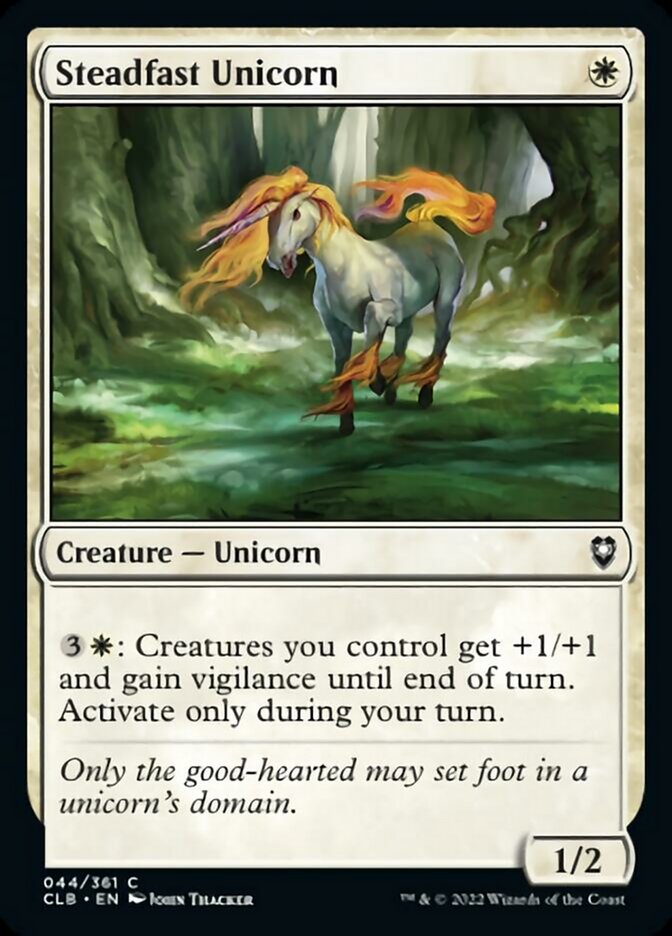 unicorn mtg cards Marvel's Deadpool gallops into Secret Lair on the back of a unicorn, wielding a katana Whenever another creature enters the battlefield under your control MTG Magic the Gathering Nyxborn