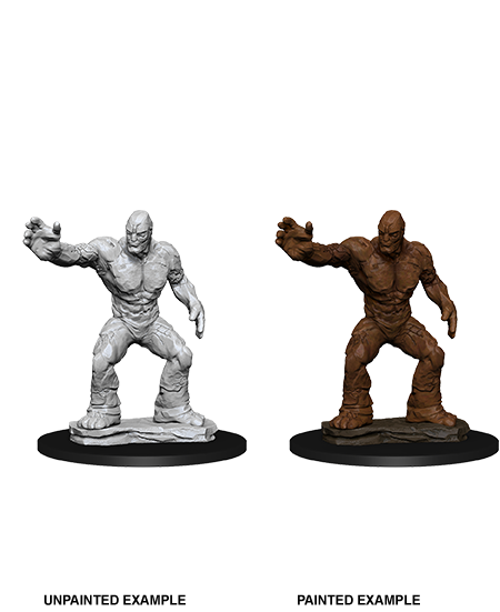 Wizkids: D&D Nolzur's Marvelous Unpainted Minis: W10: Clay Golem
