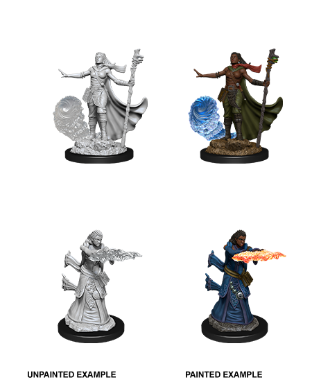 Wizkids: D&D Nolzur's Marvelous Unpainted Minis: W11: Female Human Wizard