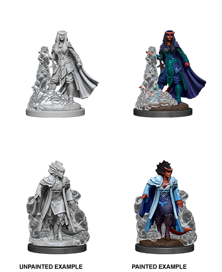 Wizkids: D&D Nolzur's Marvelous Unpainted Minis: W12: Female Tiefling Sorcerer