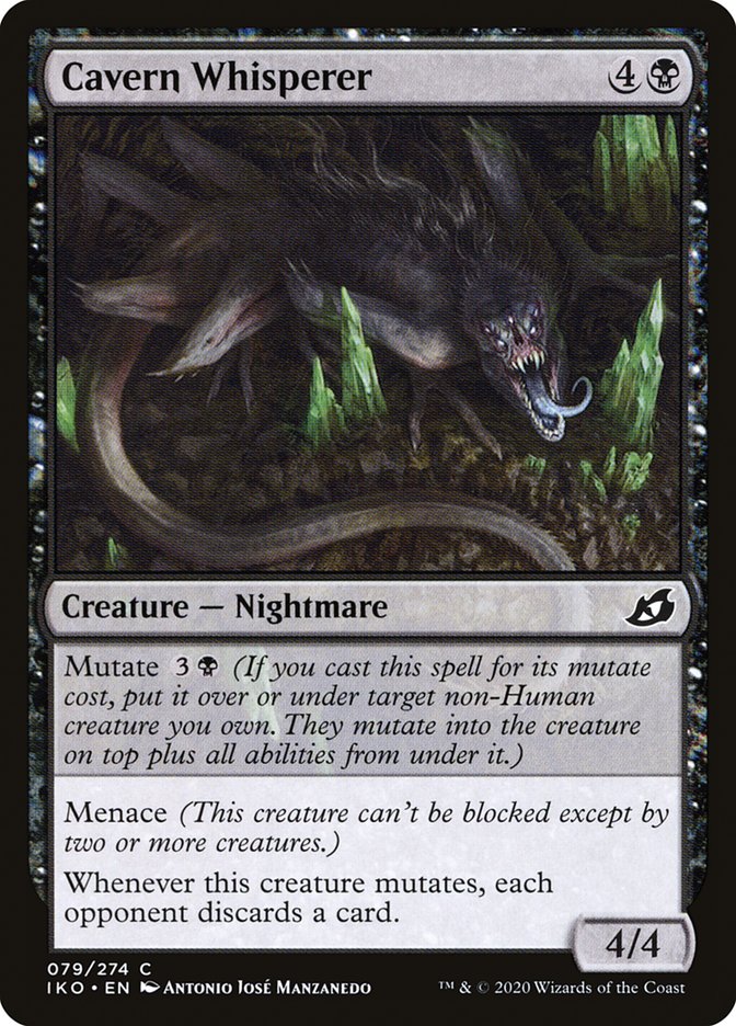 mtg ikoria mutate cards Cavern Whisperer [Ikoria: Lair of Behemoths] – Chimera Hobby & Games