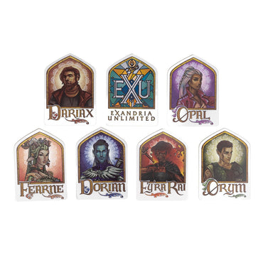 Critical Role: Stickers: Exandria Unlimited (7-Pack)