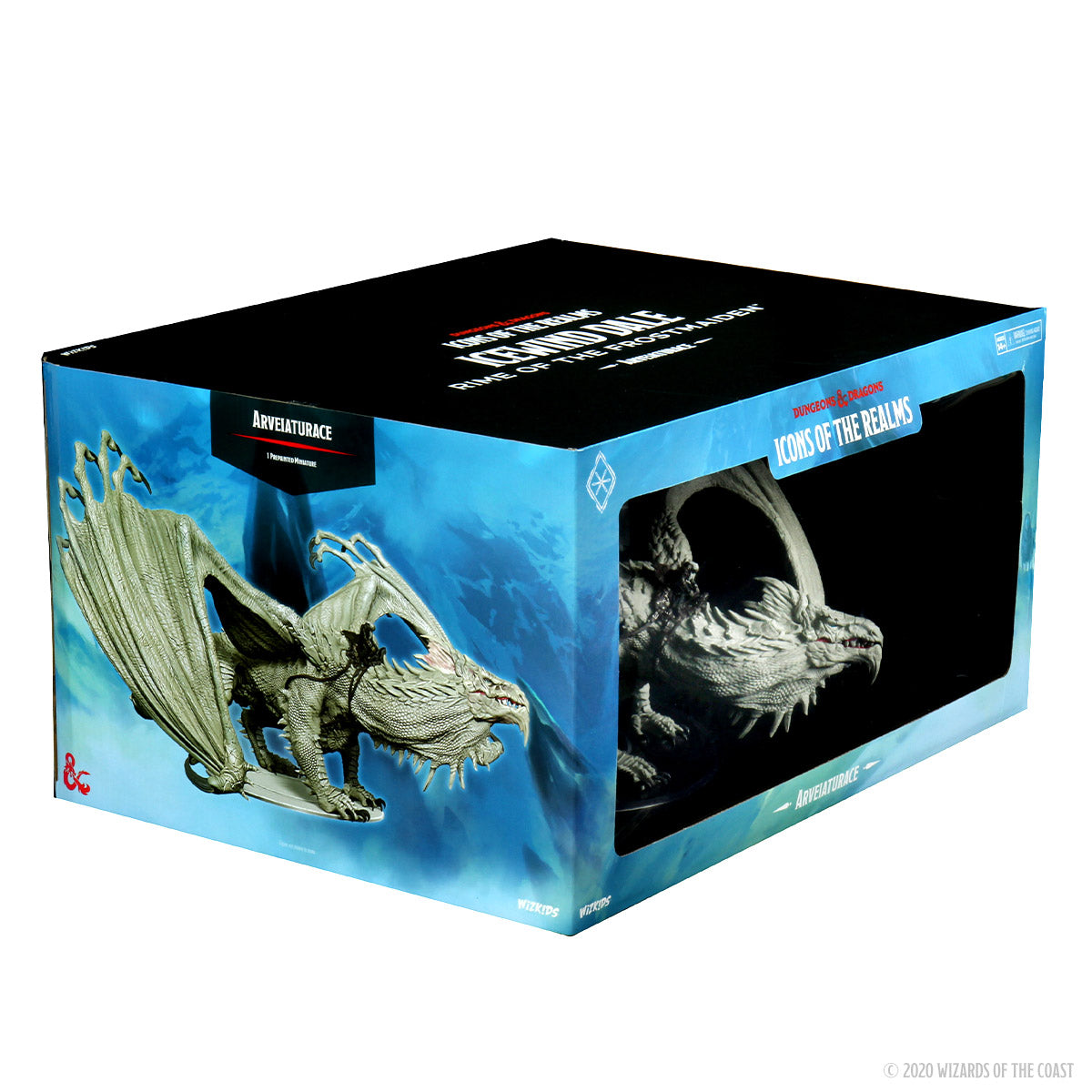 Wizkids: D&D: Icons of the Realms: Premium Figure: Icewind Dale: Rime of the Frostmaiden Arveiaturace Dragon