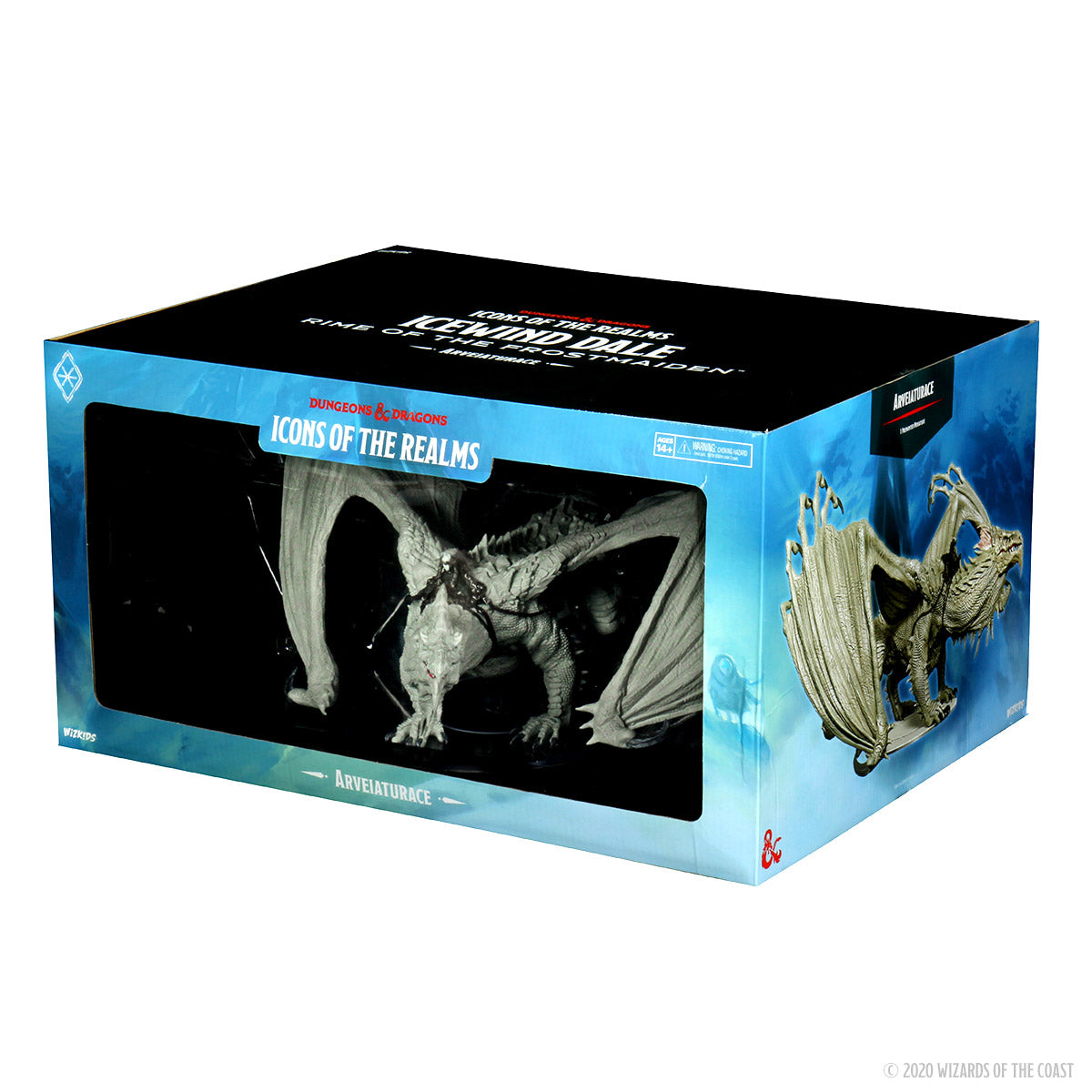 Wizkids: D&D: Icons of the Realms: Premium Figure: Icewind Dale: Rime of the Frostmaiden Arveiaturace Dragon