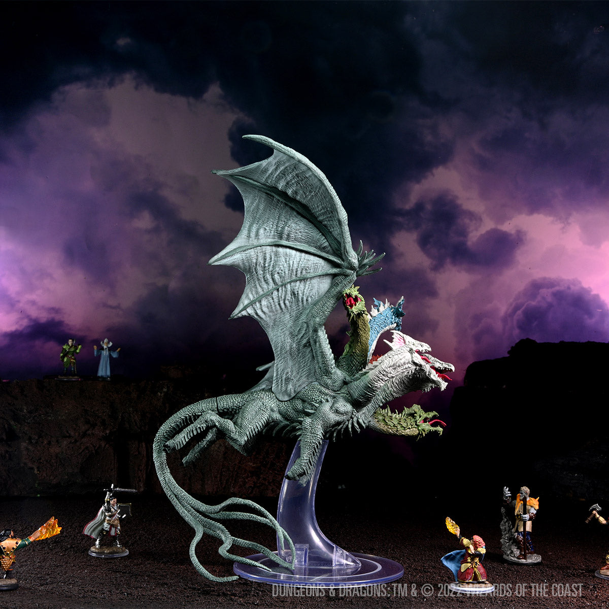 Wizkids: D&D: Icons of the Realms: Premium Figure: Dracohydra