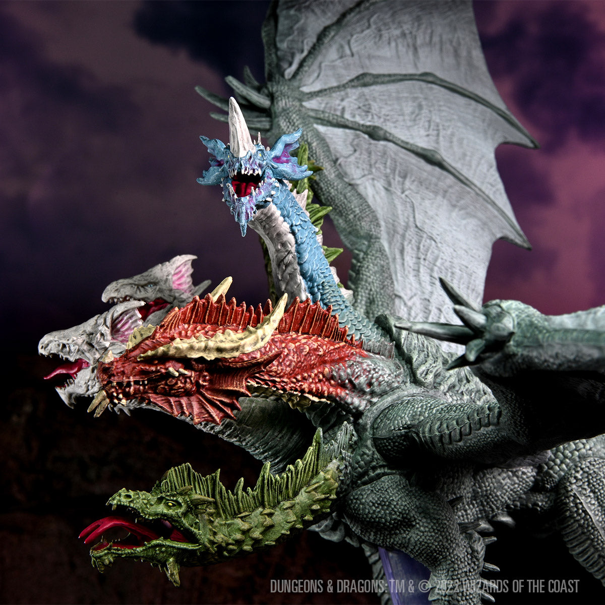 Wizkids: D&D: Icons of the Realms: Premium Figure: Dracohydra