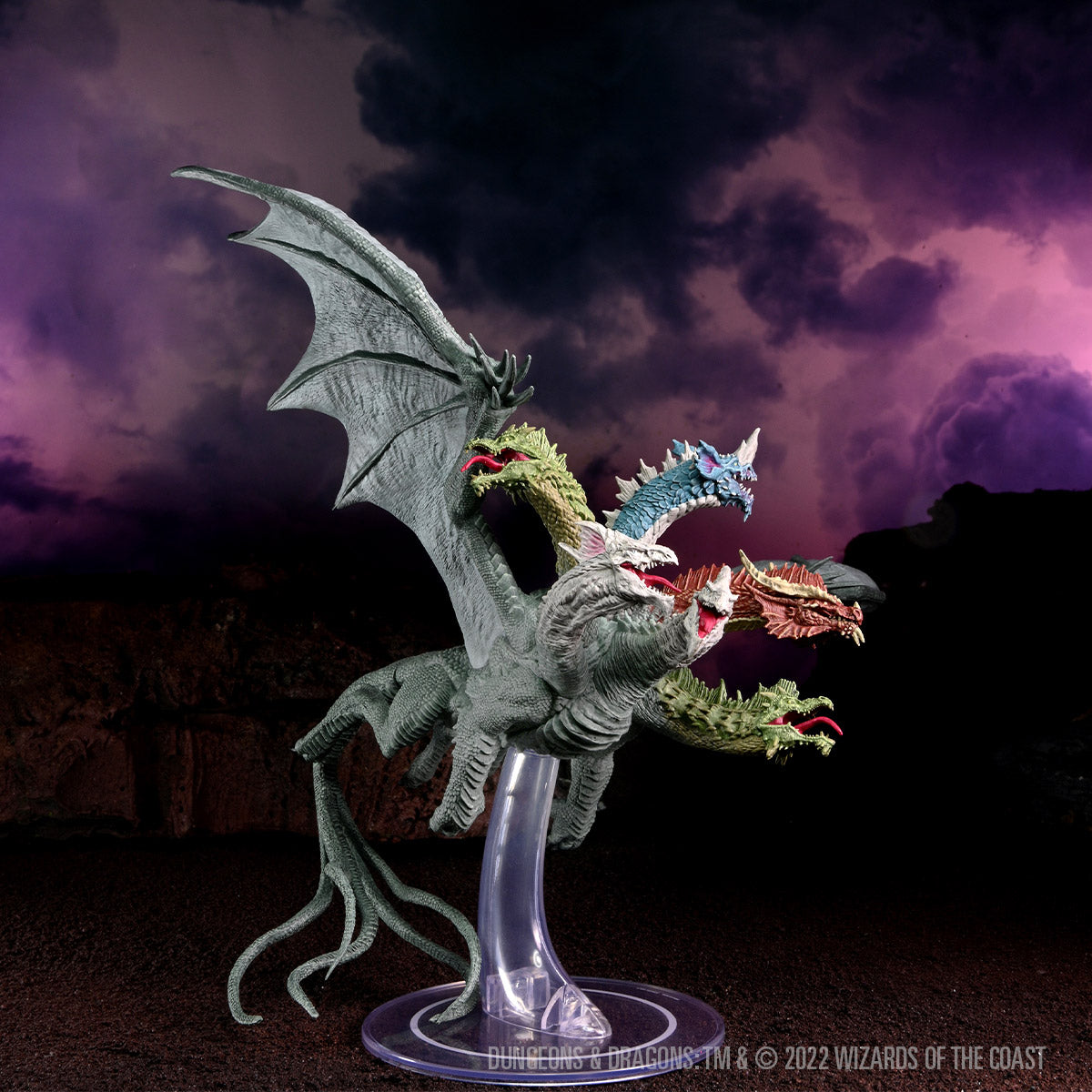 Wizkids: D&D: Icons of the Realms: Premium Figure: Dracohydra