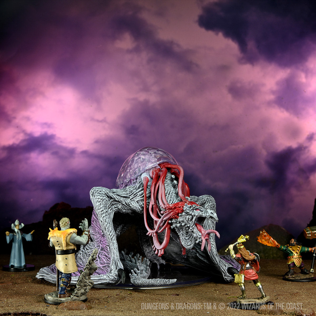 Wizkids: D&D: Icons of the Realms: Premium Figure: Elder Brain Dragon