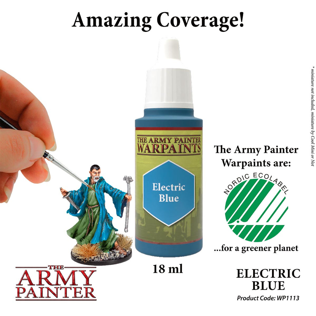 Army Painter: Warpaints: Electric Blue