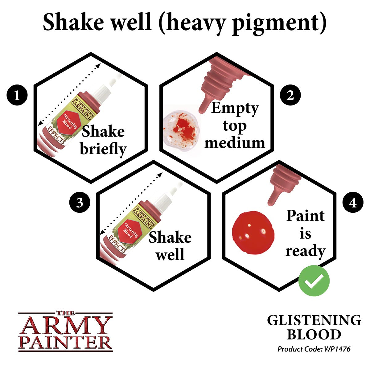 Army Painter: Warpaints: Effects: Glistening Blood