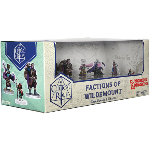 Wizkids: Critical Role Painted Figures: Factions of Wildemount: Kryn Dynasty & Xhorhas