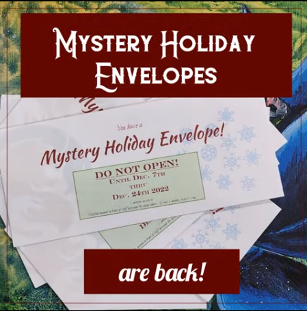 Mystery Holiday Envelopes are BACK!
