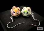 Chessex: Earrings: Hanging: Festive Circus /black