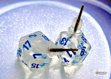 Chessex: Earrings: Studs: Borealis Icicle
