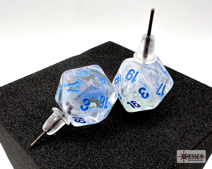Chessex: Earrings: Studs: Borealis Icicle