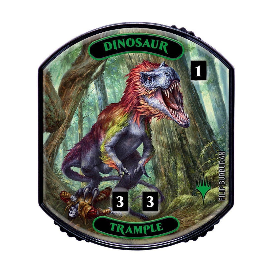 Image for Relic Tokens: Lineage Collection - Dinosaur (Trample) - Life Counters