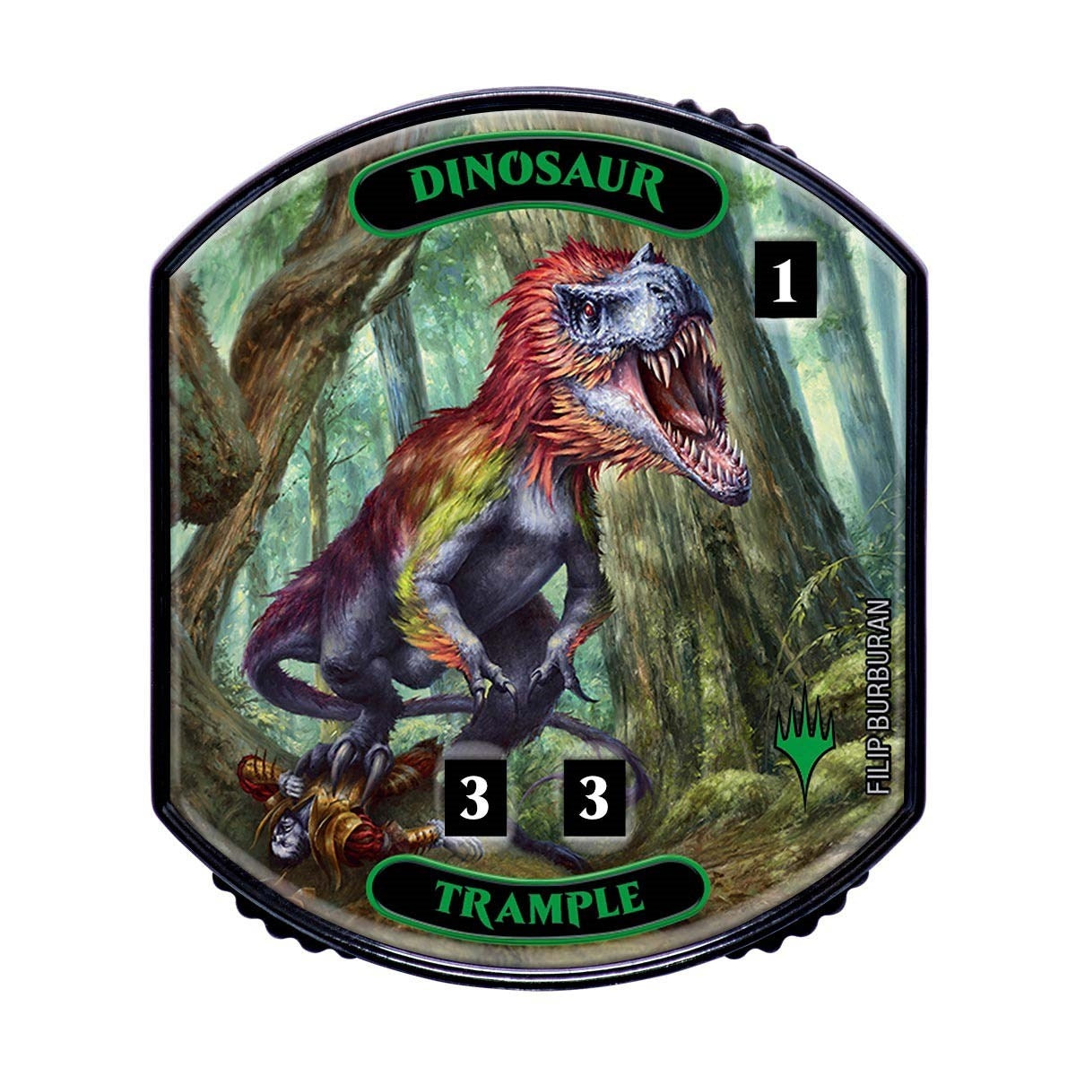 Image for Relic Tokens: Lineage Collection - Dinosaur (Trample) - Life Counters