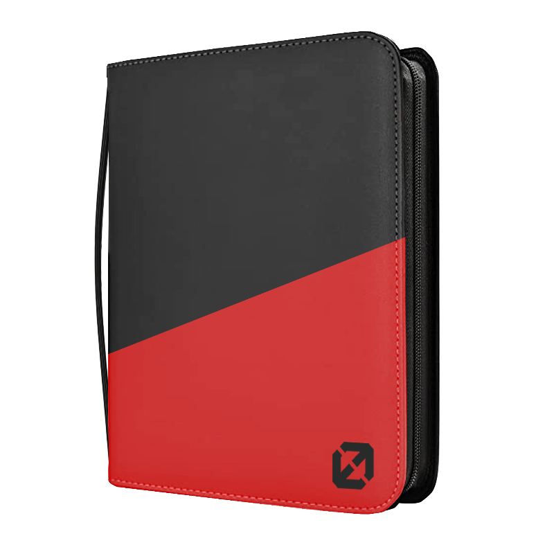 Evoretro: Toploader Binder: 9pkt: Black-Red