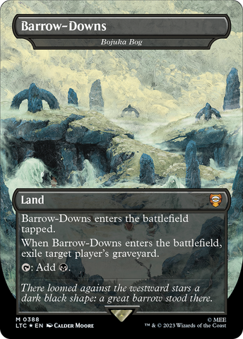 Barrow-Downs - Bojuka Bog (Surge Foil Realms and Relics) [The Lord of the Rings: Tales of Middle-Earth Commander]