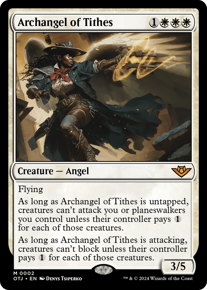 Archangel of Tithes [Outlaws of Thunder Junction]