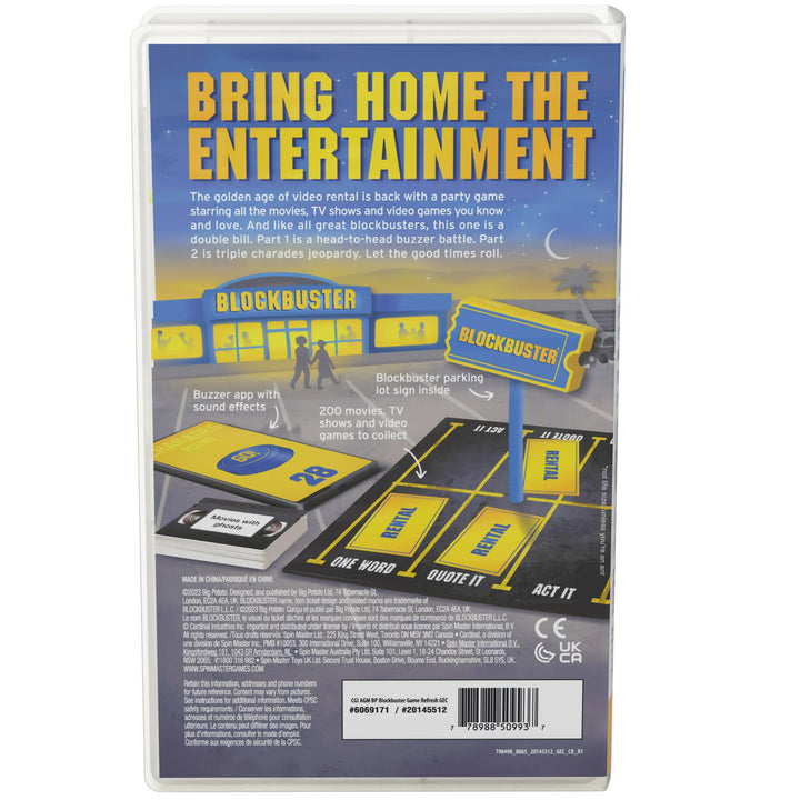 Card Game: Blockbuster: A Movie Party Game for the Whole Family