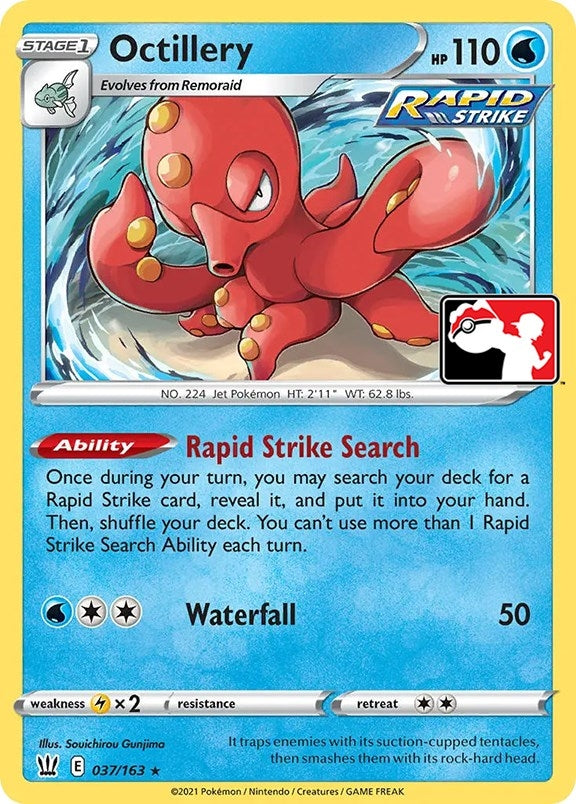 Image for Octillery (Prize Pack Series Cards) (037/163) - Pokemon