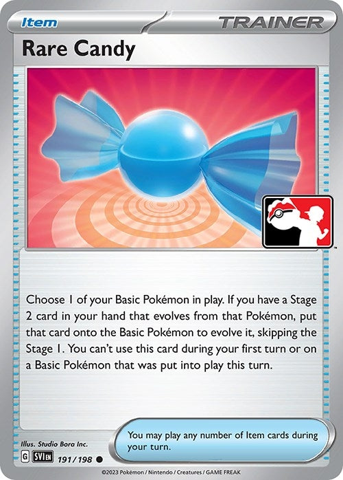 Image for Rare Candy (Prize Pack Series Cards) (191/198) - Pokemon