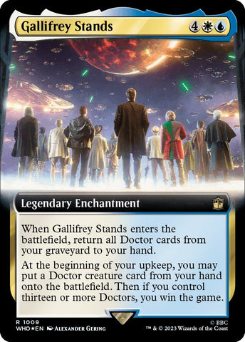 Gallifrey Stands (Extended Art) (Surge Foil) [Doctor Who]