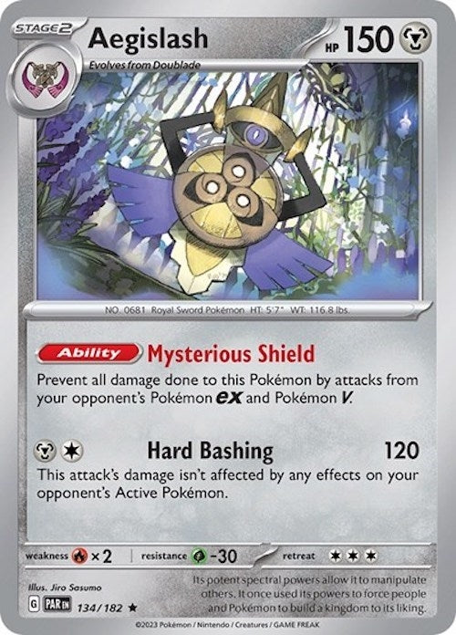 Image for Aegislash - 134/182 (Non-Holo) (Deck Exclusives) (134/182) - Pokemon