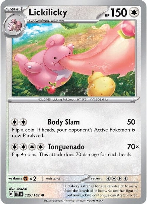 Lickilicky [SV05: Temporal Forces] (125/162)