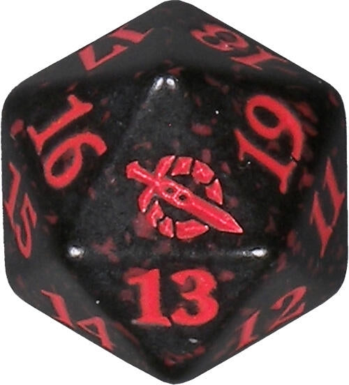 Image for March of the Machine Spindown Die - Red - Life Counters