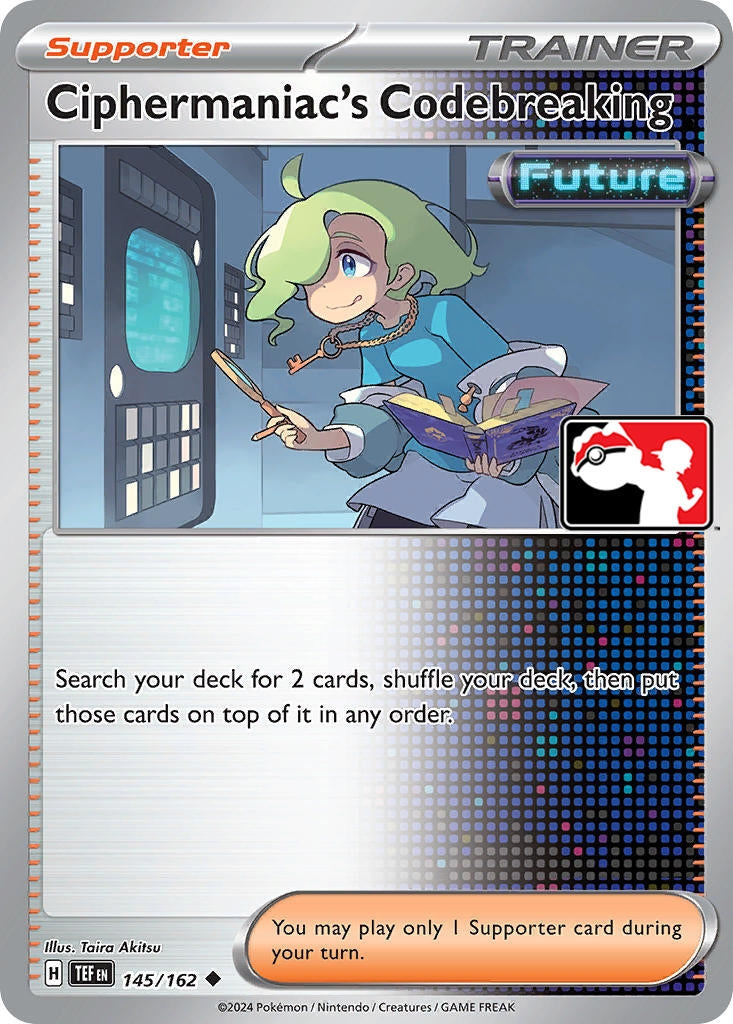 Image for Ciphermaniac's Codebreaking (Prize Pack Series Cards) (145/162) - Pokemon