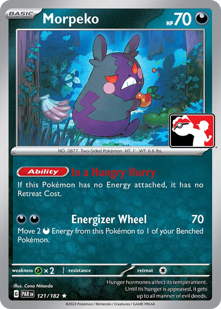 Image for Morpeko (Prize Pack Series Cards) (121/182) - Pokemon