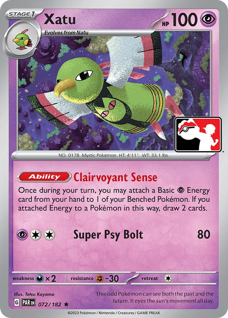 Image for Xatu (Prize Pack Series Cards) (072/182) - Pokemon