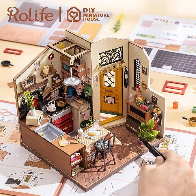 Rolife - DIY Miniature House Kit Homey Kitchen