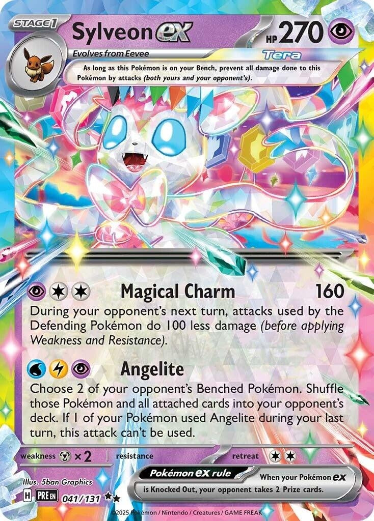 Sylveon ex [SV: Prismatic Evolutions] (041/131)
